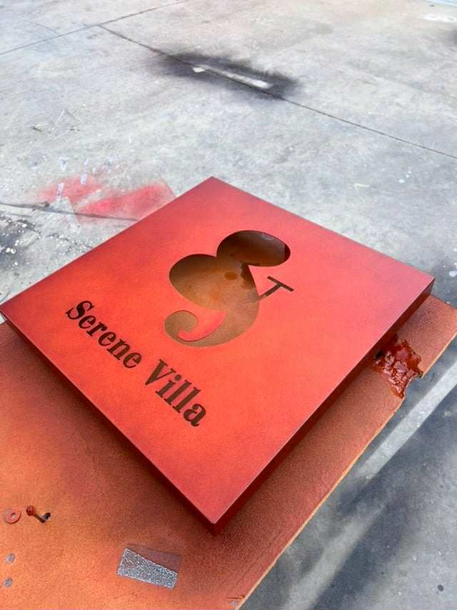 Εφέ CORTEN STEEL